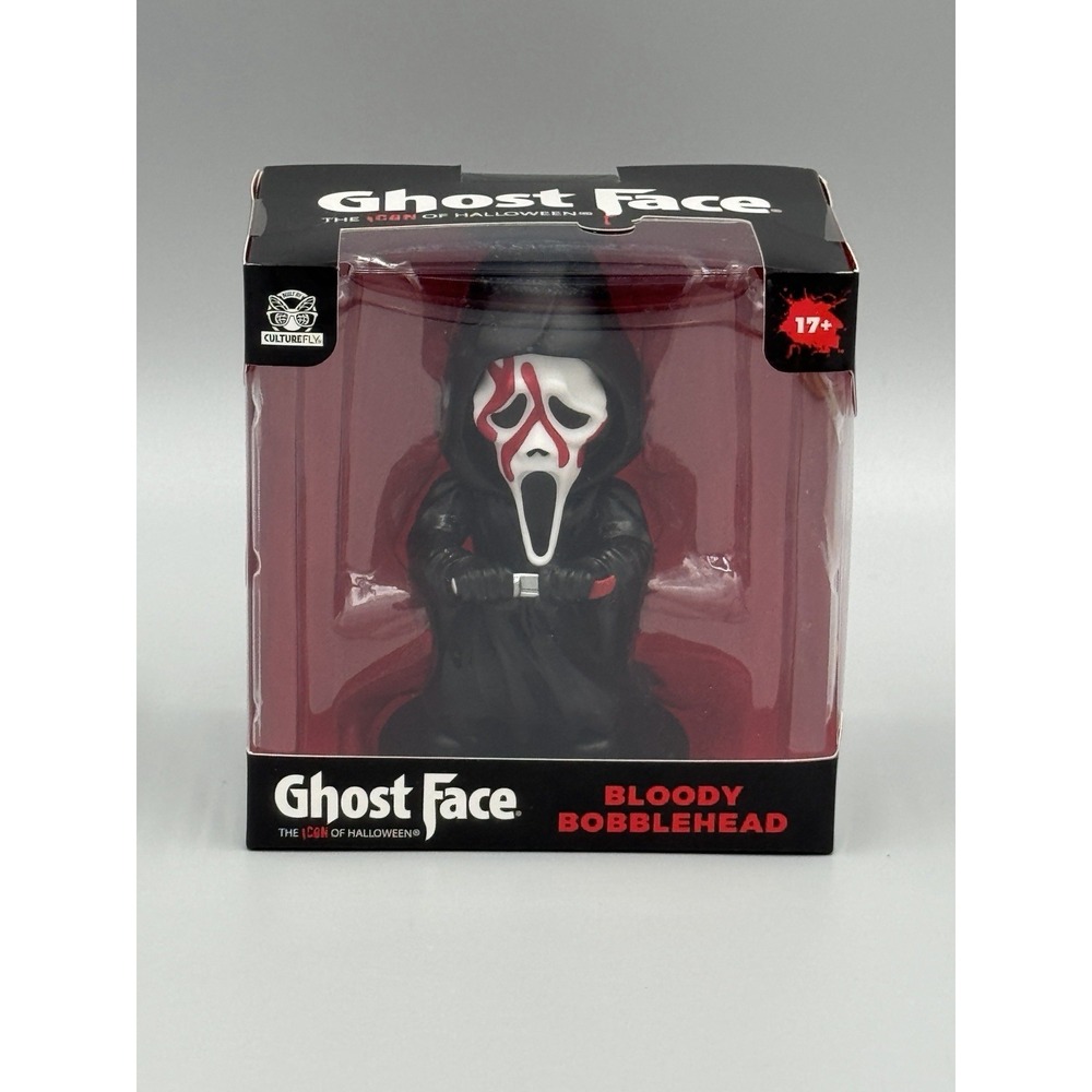CultureFly Scream Ghost Face Bloody Bobblehead Figure
